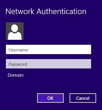 Windows 8 - Anonine VPN credentials