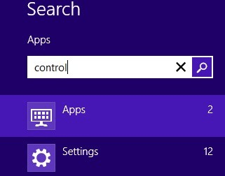 Windows 8 - Metro - Search