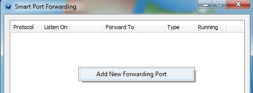 Smart Port Forwarding -application