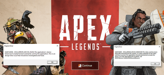 Apex Legends fixes